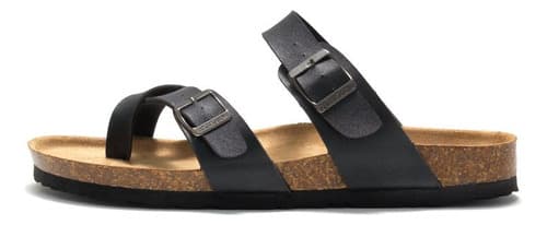 Sl Sandalias De Corcho Para Hombre Y Mujer Con Hebilla - $212.53 en Mercado Libre | PrecioMX
