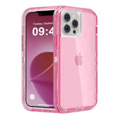 Funda Case De Uso Rudo 360 Para iPhone Transparente Antigolpes Con Marco Frontal 3 En 1 Desarmable Tpu + Pc Engrosamiento Múltiple Para Evitar Caídas Para iPhone 12/12pro Rosa Orilwoya - $98.00 en Mercado Libre | PrecioMX