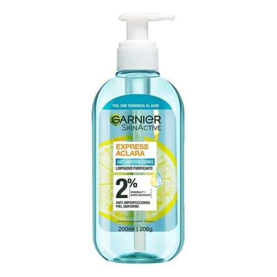 Garnier Express Aclara Limpiador Purificante, Piel Con Tendencia Al Acné, 200 Ml Acneica Día/noche - $121.54 en Mercado Libre | PrecioMX