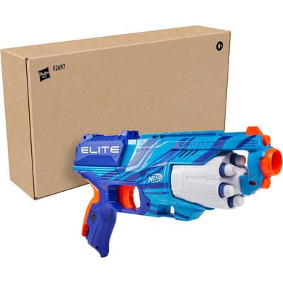 Nerf Elite Disruptor Dynamic Dart 6 Dardos Tambor Giratorio Color Azul - $438.00 en Mercado Libre | PrecioMX