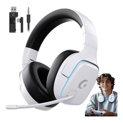 Audífonos Gamer Inalámbricos Bogast Captain 780 Bluetooth 5.3 Cancelación de Ruido 70h Batería
