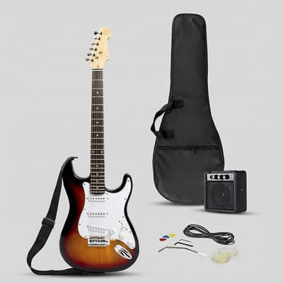 Guitarra Eléctrica Eg001 Con Amplificador 5w Y Accesorios Naranja - $1,749.00 en Mercado Libre | PrecioMX