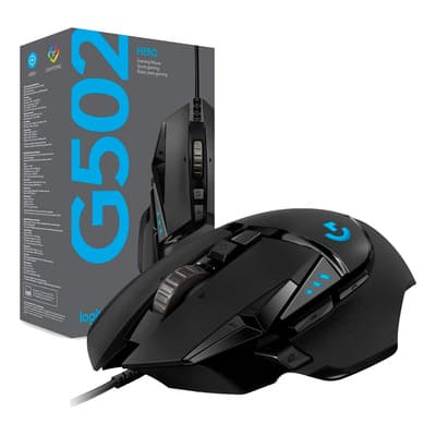 Mouse Gamer Logitech G G Series G502 Hero 910-005550 Negro - $877.46 en Mercado Libre | PrecioMX