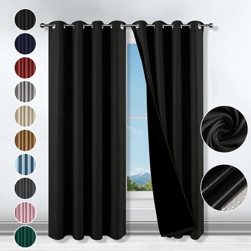 2 Panele Cortinas Blackout Para Ventana 300x230cm Habitacion - $236.00 en Mercado Libre | PrecioMX