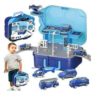 Pista Carreras Juguetes Niños,juguetes Para Niños Azul - $139.88 en Mercado Libre | PrecioMX