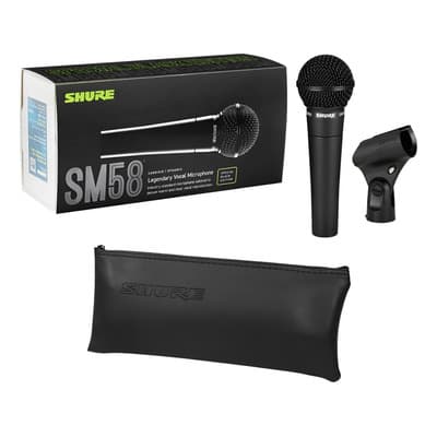 Shure Sm58-blk Micrófono Edición Especial Para Voz Y Estudio Color Negro - $479.00 en Mercado Libre | PrecioMX