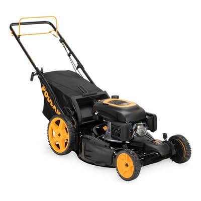 Podadora Poulan Pro Autopropulsada 3en1 22p 7hp 185cc 9pos Color Negro y Amarillo