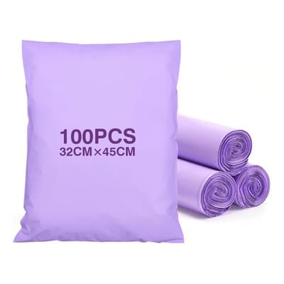 Vanance® 100 Pack Bolsas Sobres Plásticos 32x45cm Premium Bolsas Para Ecommerce Paqueteria Embalajes Sobre Adhesivo Poly Resistente Al Agua Color Lila - $205.62 en Mercado Libre | PrecioMX