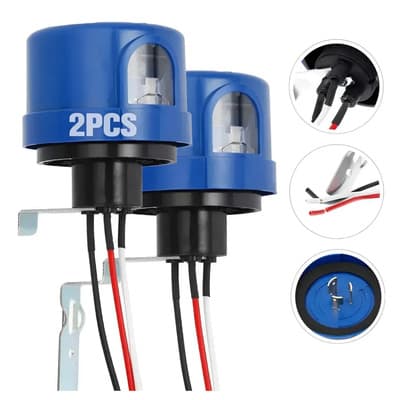 Fotocelda 110v - 240v 1300w Para Exterior Incluye Base - $278.99 en Mercado Libre | PrecioMX