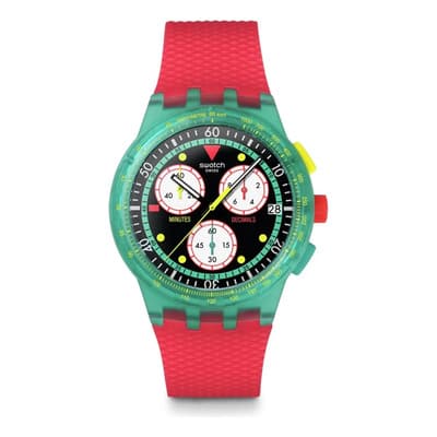 Reloj Swatch Neon Emerald Chrono 42 Mm, Unisex, Polímero, Ve - $4,687.18 en Mercado Libre | PrecioMX