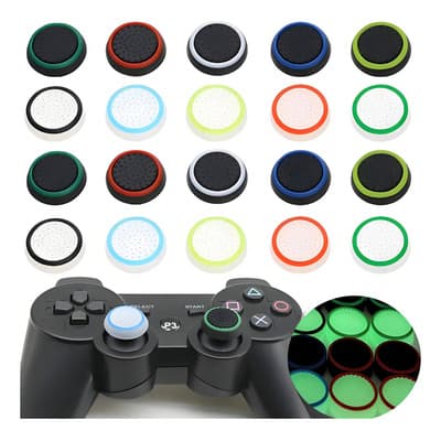 MXSIMEDARBY Gomas Joystick Silicona PS5 PS4 Xbox Series X Multicolor 20 Piezas