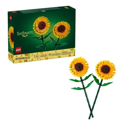 Lego Botanicals Girasoles 40524; Ramo De Girasoles, Incluye Dos Flores Armables Con Tallos Ajustables; 8+ 191 - $284.15 en Mercado Libre | PrecioMX