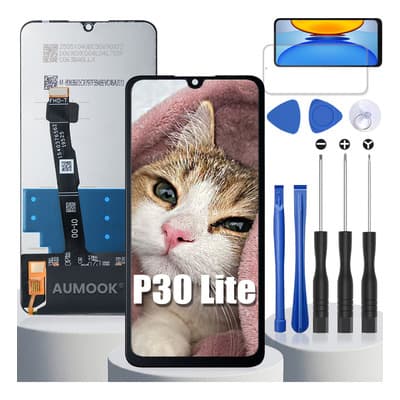Pantalla Para Huawei P30 Lite MAR-LX3A Display Lcd Huawei P30 Lite Táctil Pantalla Cambio De Pantalla Reparar Tft Incell Negro