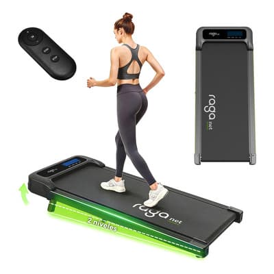Caminadora Eléctrica 6 Km Walking Pad 2 Niveles Control Remo Negro - $2,298.00 en Mercado Libre | PrecioMX