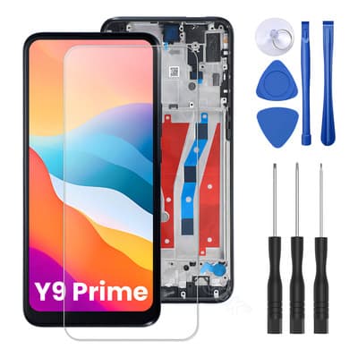 Pantalla para Huawei Y9 Prime honor 9x STK-L21 STK-L22 STK-LX3 STK-LX1 Mostrar Táctil Con Marco