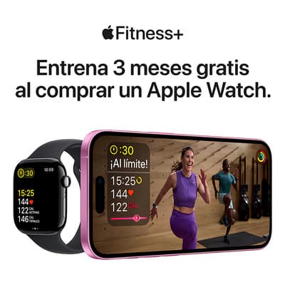 Apple Watch SE GPS • Caja de aluminio blanco estelar de 40 mm • Correa loop deportiva verde lago