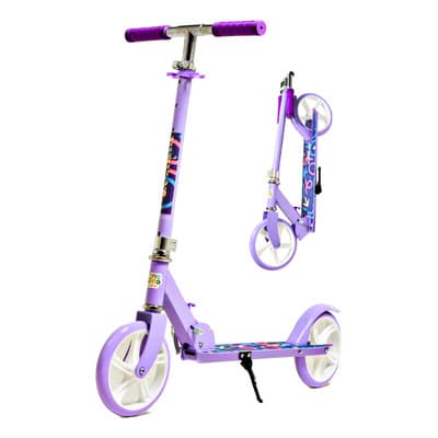 Scooter Patin Del Diablo Con Altura Ajustable Niños Adultos Color Morado - $902.17 en Mercado Libre | PrecioMX