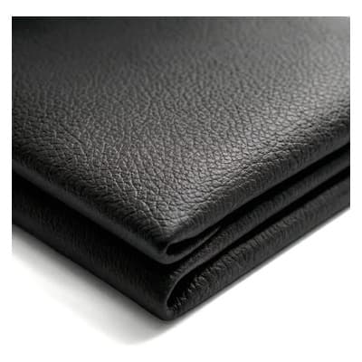 Tela Para Tapizar Tacto Piel Vinil Colores Color Diseño De La Tela Lisa Vinipiel Tapiceria Jazz Negro Liso