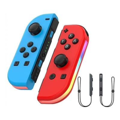 Joystick Inalámbrico CNJcon para Nintendo Switch con Luces LED y Vibración