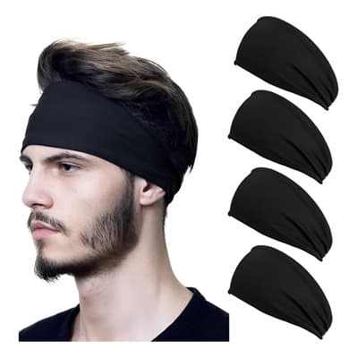 Banditas Deportivas Cabeza Diadema Absorbe El Sudor 4pcs Color Negro Pañuelo Deportivo Talla Talla Única - $98.02 en Mercado Libre | PrecioMX