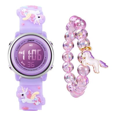 Reloj Digital Y Pulseras Ben Nevis Deportivo Resistente Al Agua Para Niño Y Niña Con Despertador, Temporizador, Luces Que Cambian De Color,correa Unicornio Violeta - $133.20 en Mercado Libre | PrecioMX