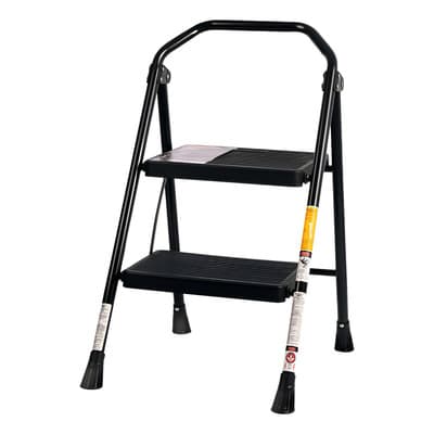 Escalera Tubular, Plegable, 2 Peldaños, Color Negro Truper Estu-2 - $535.00 en Mercado Libre | PrecioMX