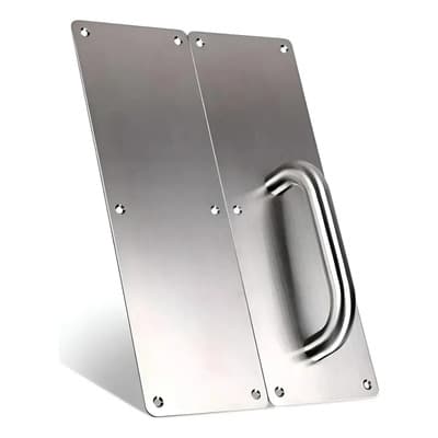 Jaladera Placa Para Puertas Acero Inoxidable Y Placa Empuje Gris Rdffcoo - $215.99 en Mercado Libre | PrecioMX