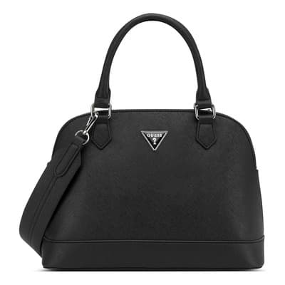 Bolsa Guess Satchel Mujer Jenai Negro Sf995306-bla Acabado De Los Herrajes Níquel Diseño De La Tela Lisa - $2,173.00 en Mercado Libre | PrecioMX