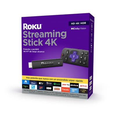 Roku Streaming Stick 4k Modelo 3820 Color Negro