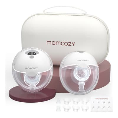 Momcozy M5 Extractores De Leche Portátil 2 Piezas, Sacaleches Eléctrico 3 Modos 9 Niveles, Incluye Estuche, Color Gris, Paquete De 2 - $3,533.35 en Mercado Libre | PrecioMX