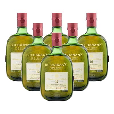 Whisky Buchanan's Deluxe 12 Años Blended 750 Ml 6 Piezas - $3,195.06 en Mercado Libre | PrecioMX