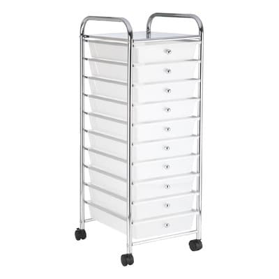 Carrito Organizador Estética Multiusos 10 Niveles Color Blanco Estructura De Hierro Peso Max 30kg Carro Salón Oficina Cocina Kingshouse Gris - $1,689.00 en Mercado Libre | PrecioMX