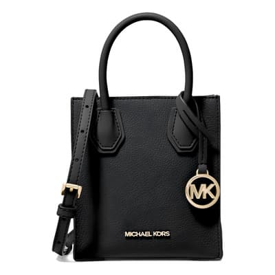 Bolsa Michael Kors Original Crossbody Mercer Small Black Color Negro