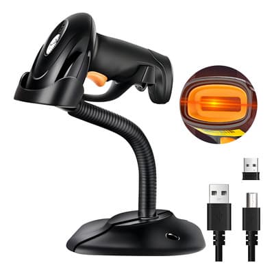 Aomu Lector Código De Barras 1d/2d Inalámbrico + Soporte,velocidad Barrido Rápido, Plug And Play Aomu - $598.00 en Mercado Libre | PrecioMX