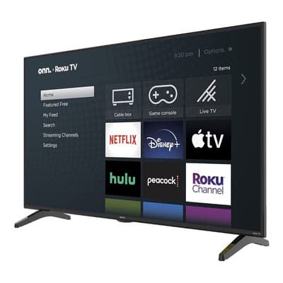 Pantalla Smart Tv Onn 43 Pulgadas Dled Roku 4k Hdr 100012584