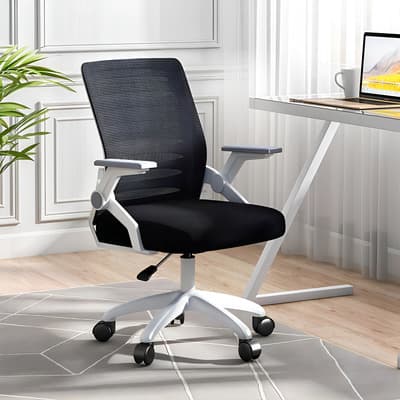 Silla Ergonómica Gamer Buenhogar Giratoria Negro/blanco Algodón Ajustable - $1,322.81 en Mercado Libre | PrecioMX