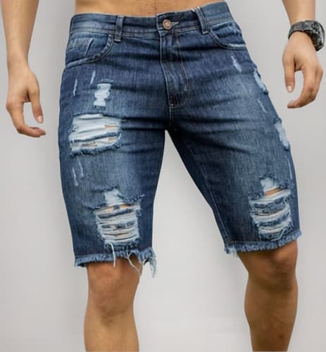 Bermudas Moda Hombre Jeans Shorts Hombre ; - $434.19 en Mercado Libre | PrecioMX