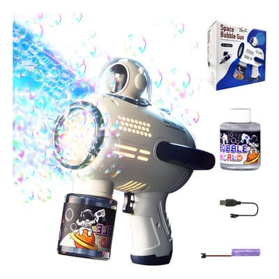 Ntesx Máquinas Para Burbujas Astronauta ,adecuado Para Juguetes De Verano, Actividades Al Aire Libre/interiores, Pascua,... Azul Marino - $177.60 en Mercado Libre | PrecioMX