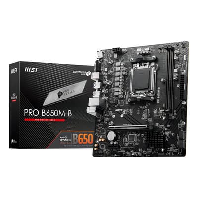 Tarjeta Madre Msi Pro B650m-b Lga Am5 2x Ddr5 M.2 Micro Atx Negro - $1,669.00 en Mercado Libre | PrecioMX