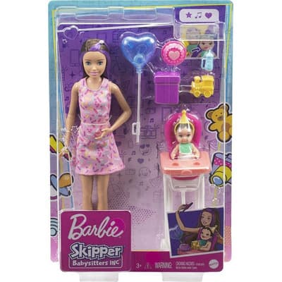 Barbie Muñeca Skipper Niñera Fiesta Cumpleaños Grp40 Mattel - $599.00 en Mercado Libre | PrecioMX