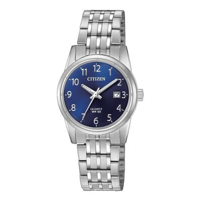 Reloj Citizen De Dama Eu6000-57l Plateado Dial Azul Original Plat - $2,028.00 en Mercado Libre | PrecioMX