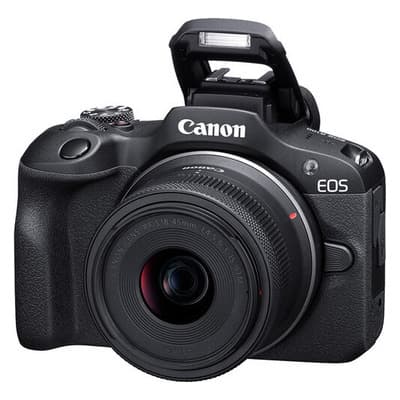 Cámara Canon Mirrorless Eos R100 Rf-s 18-45mm F4.5-6.3 Is St Color Negro - $9,883.00 en Mercado Libre | PrecioMX