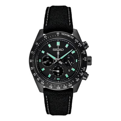 Reloj Seiko Prospex Black Series Speedtimer Solar Ssc923 Correa Negro Bisel Negro Fondo Negro - $18,270.00 en Mercado Libre | PrecioMX