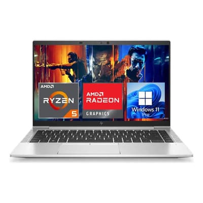 Notebook EliteBook 845 G8 14" plateado 256GB SSD - AMD Ryzen 5 - Excelente (Reacondicionado)