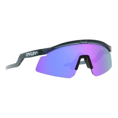 Lentes De Sol Oakley Hydra Prizm Polarizados Para Hombre Color Negro Lente Violeta Varilla Negro Armazón Negro Diseño Espejeado