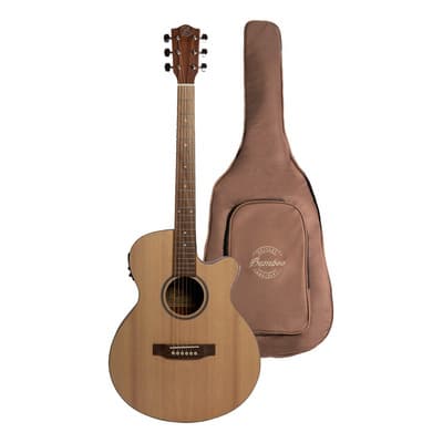 Guitarra Electroacústica Bamboo Spruce 40 Con Funda Color Marrón Claro Material Del Diapasón Nogal Orientación De La Mano Diestro - $5,012.00 en Mercado Libre | PrecioMX