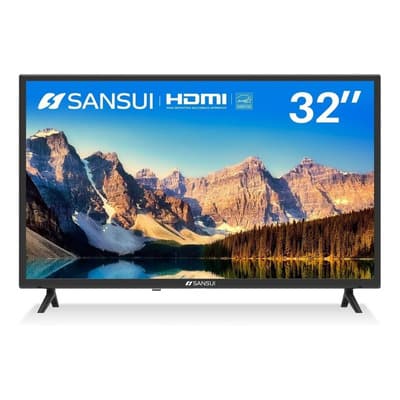 TV Sansui 32" LED HD 720P HDMI 60HZ Modelo SMX32T1H Negro (basica)