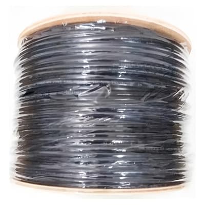 Cable Utp Cat6 Exterior Premiun 305m Doble Forro Negro Cca 350mhz - $1,032.12 en Mercado Libre | PrecioMX