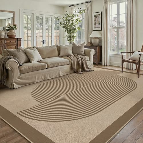 1.5x2.1m Alfombra Moderna De Yute Tapete Decorativo Parasala - $1,049.92 en Mercado Libre | PrecioMX