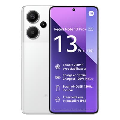 Xiaomi Redmi Note 13 Pro+ 5G Dual SIM 256 GB blanco 8 GB RAM